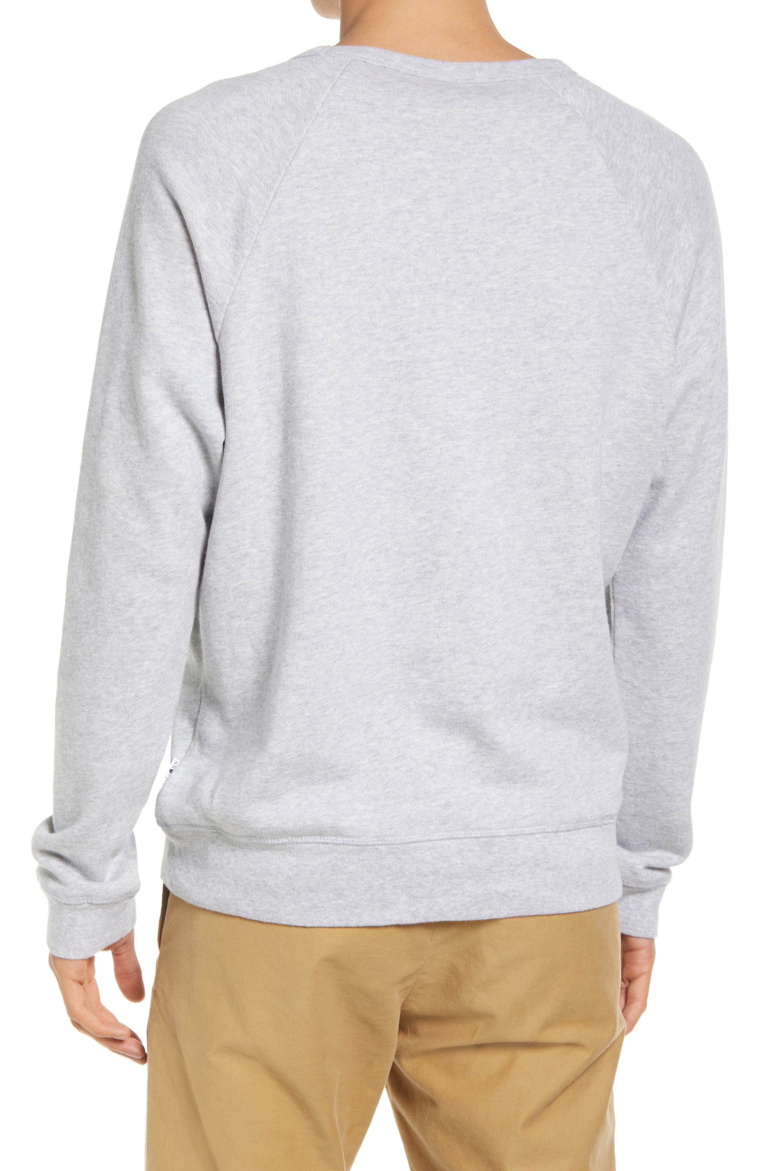 Nordstorm Rack,NN07, NN07 Light Grey Ultra Soft Crewneck Sweatshirt, Grey, Small-42-TagS