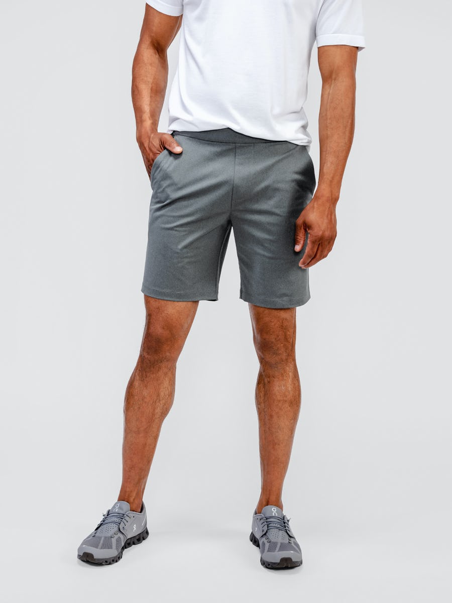 Wholesale,Ministry of Supply, Ministry of Supply Slate Grey Kinetic Pull-On Shorts, Grey, 36W-9L-Tag3632W-8L-Tag32