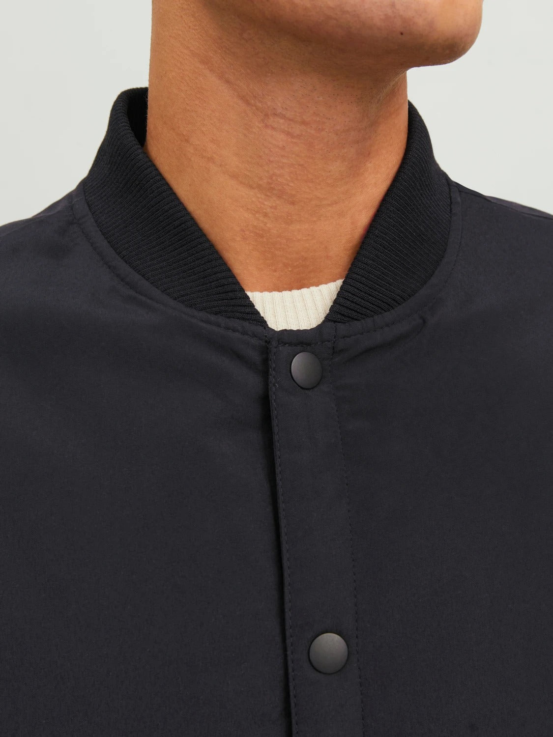 Wholesale,Jack & Jones, Jack & Jones Black Bomber Jacket, Black, Extra Extra Large-50-TagXXLExtra Large-46-TagXLLarge-44-TagLMedium-42-TagMSmall-40-TagS