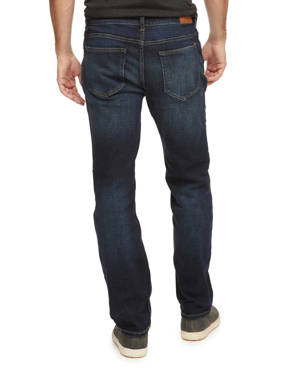 Wholesale,Flag & Anthem, Flag & Anthem Blue Dark Washed Nashville Straight Fit Blanton Denim, Blue, 36W-34L-Tag36