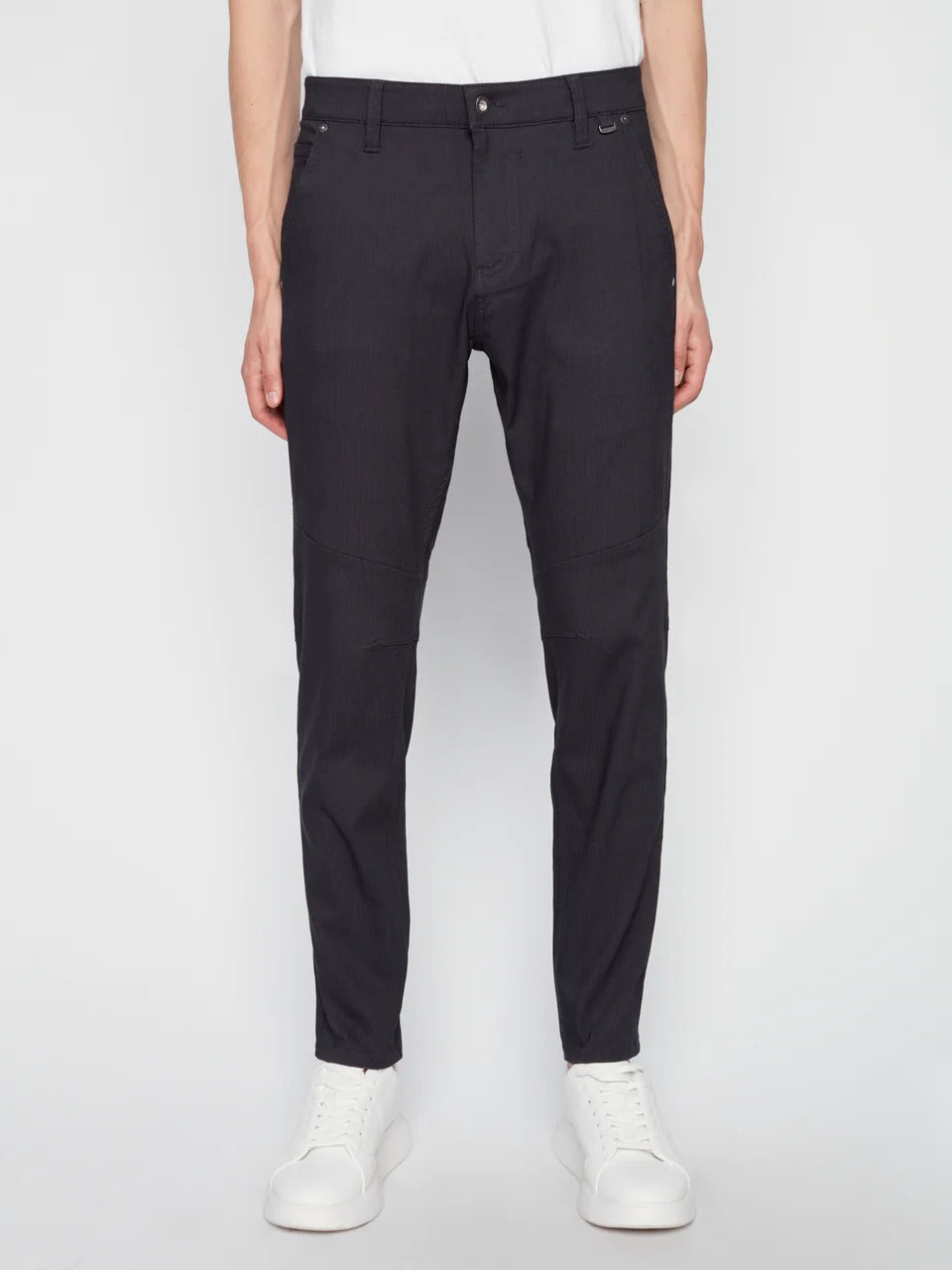 Wholesale,Projek Raw, Projek Raw Charcoal Textured 5 Pocket Comfort Waist Pant, Grey, 39W-31L-Tag38