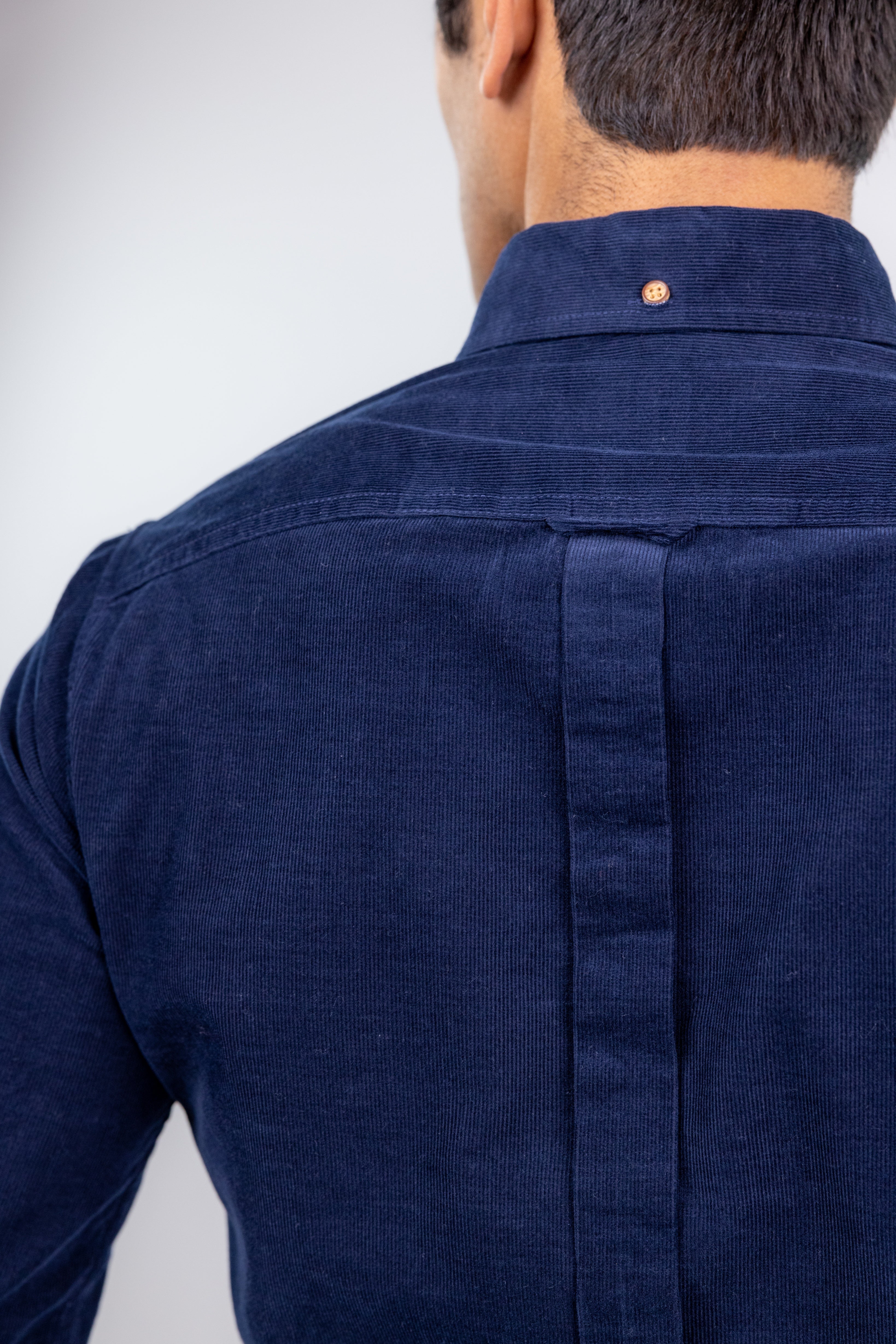 Poshmark,Ben Sherman, Ben Sherman Navy Corduroy Slim Fit Button-up Shirt, Blue, Small-40-TagS