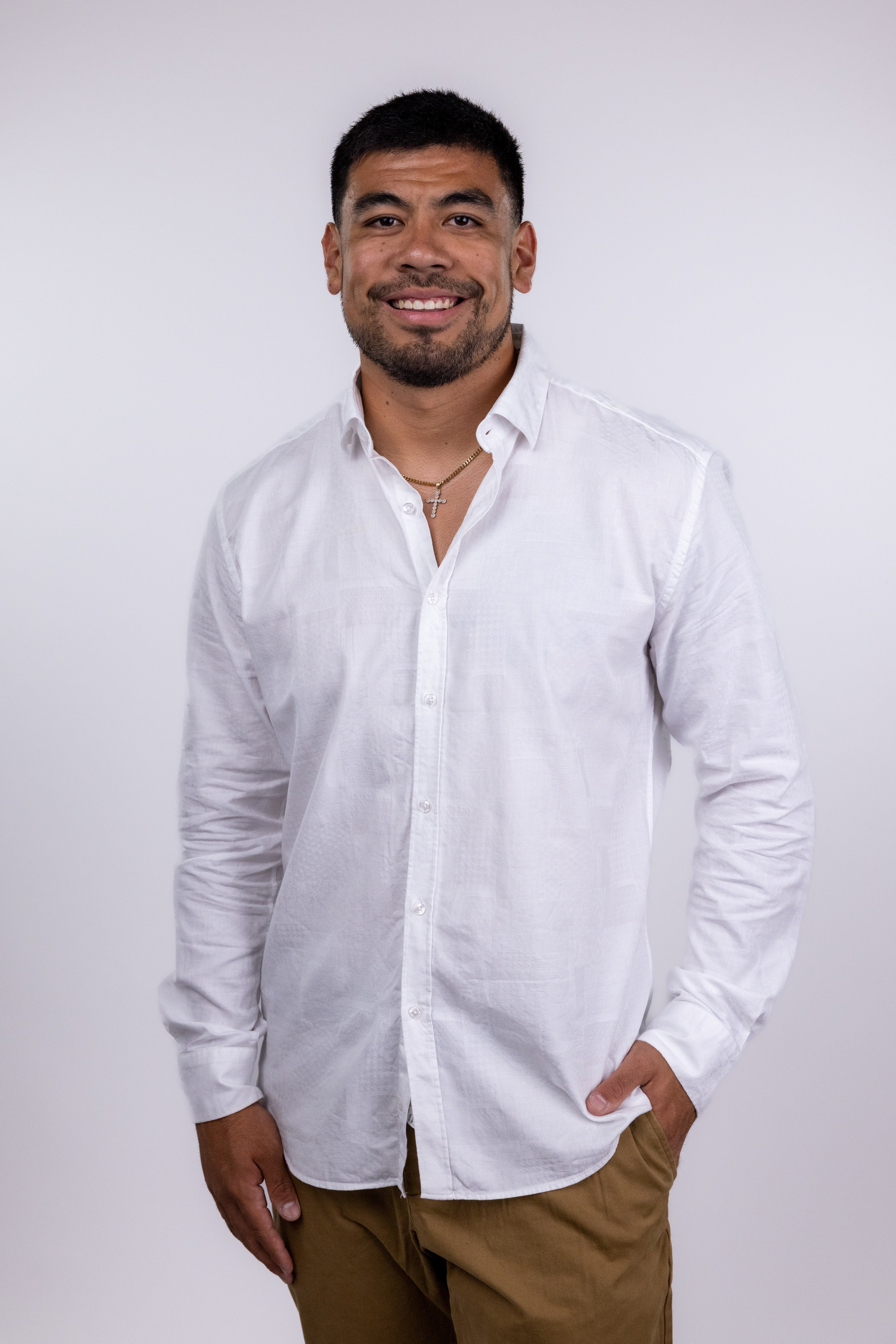 Paisley & Gray,Paisley & Gray, Jakamen White Textured Patchwork Print Long Sleeve Button Up Shirt, White, Extra Large-49-TagXXXLExtra Large-48-TagXXLLarge-45-TagXLMedium-43-TagLMedium-44-TagLMedium-43-TagM