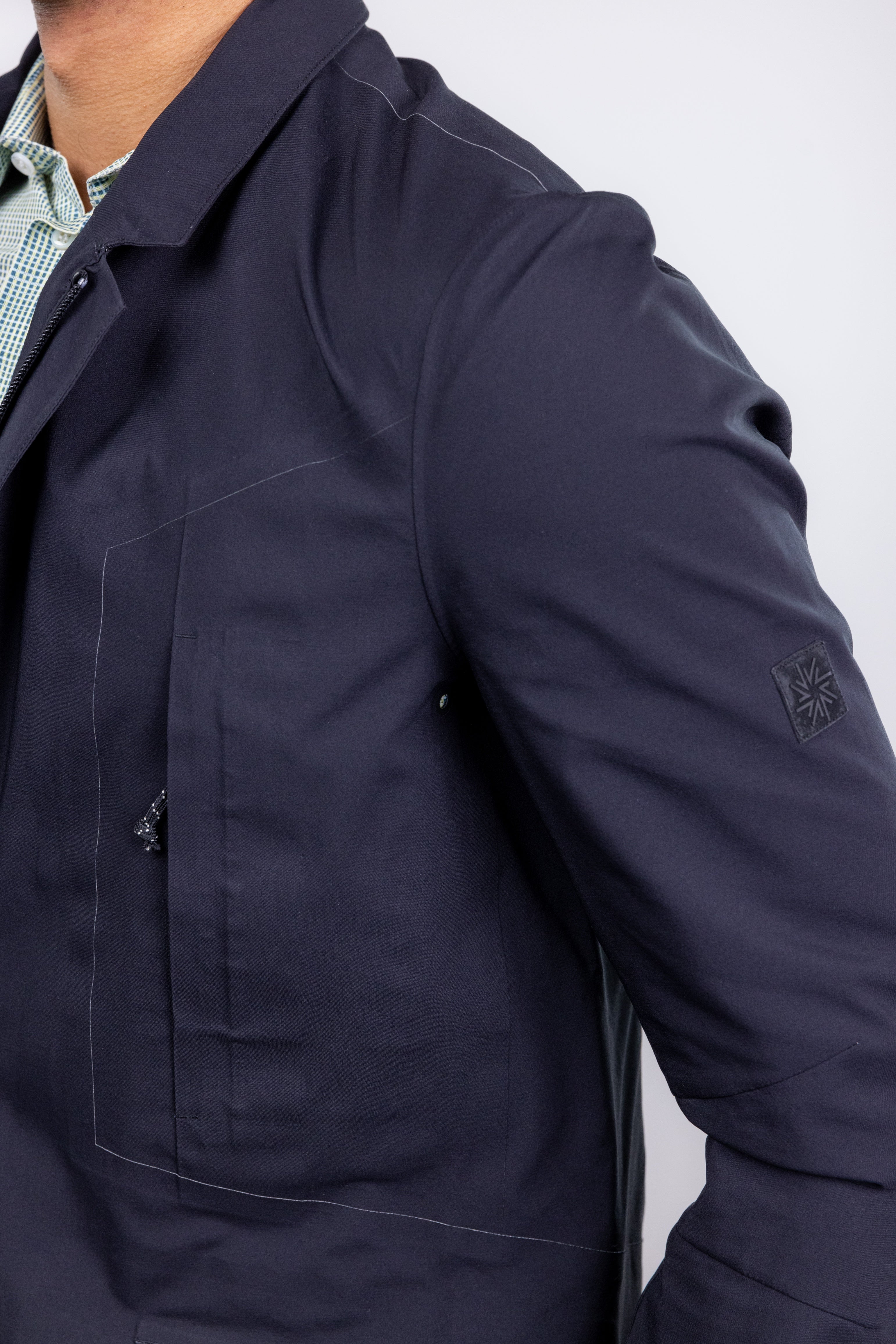 The RealReal,Isaora, Isaora Black Nylon Utility Jacket, Black, Small-41-TagSSmall-39-TagS