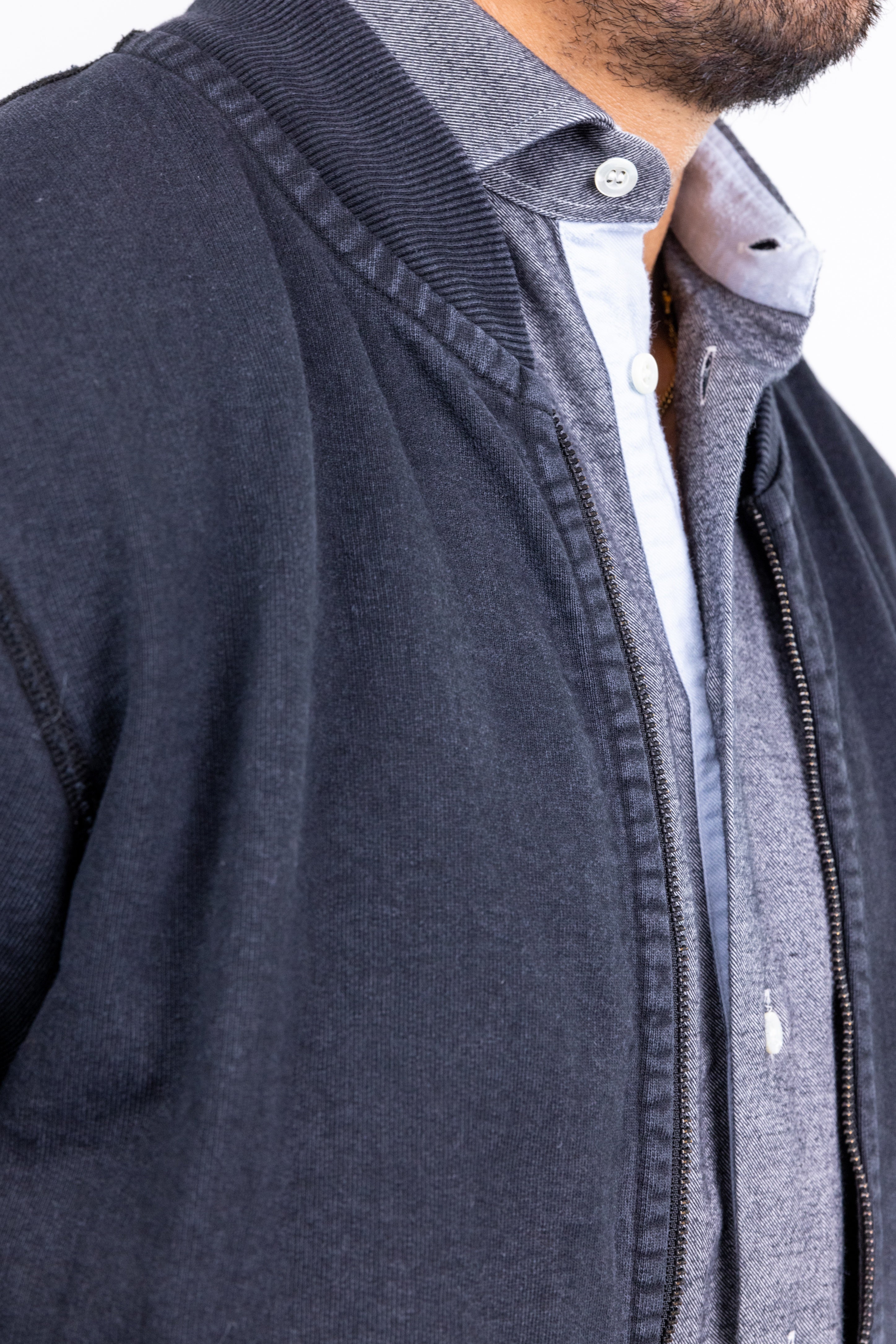 The RealReal,Reigning Champ, Reigning Champ Black Bomber Jacket, Black, Extra Large-48-TagXL