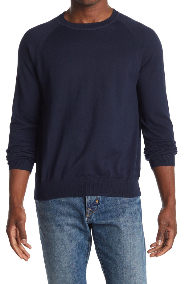 14TH AND UNION Navy Crewneck Sweater