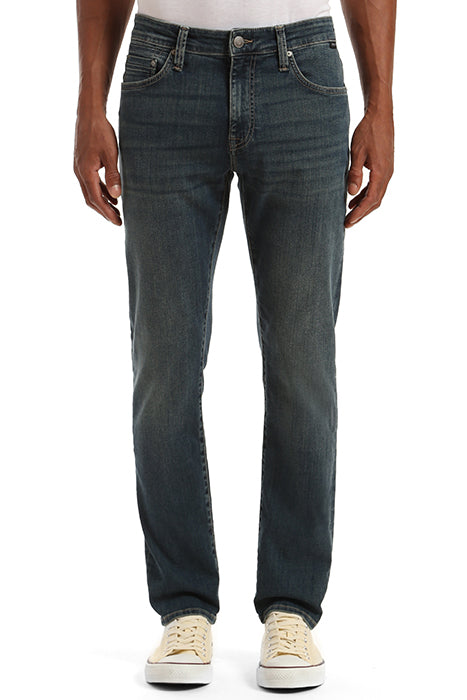 Otrium,Mavi, Mavi Dark Blue Shaded Straight Leg Denim Pants, Blue, 32W-34L-Tag32