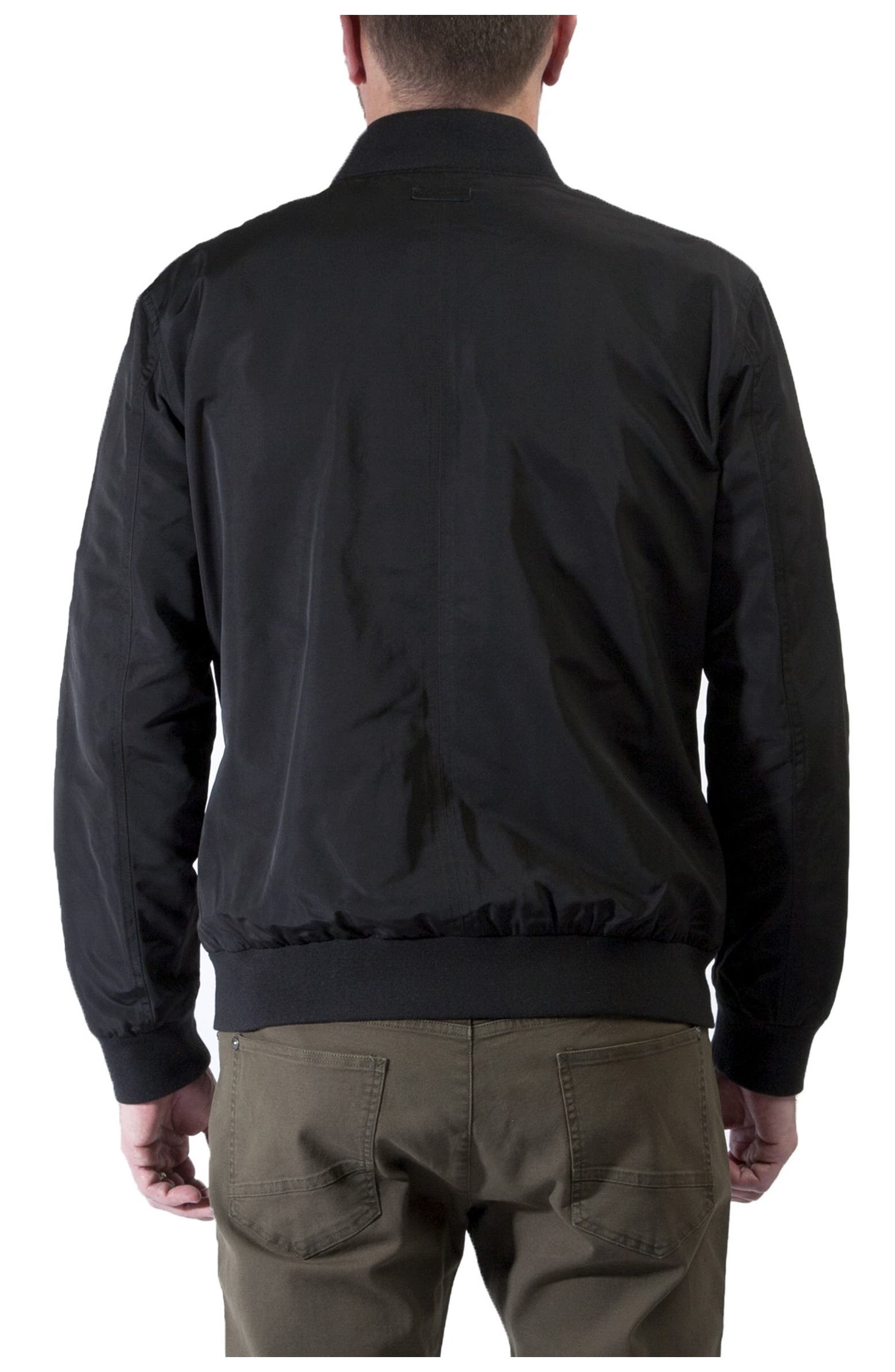 Nordstrom Rack, Civil Society Black Lightweight Reversible Bomber Jacket, Black, Medium-45-TagM