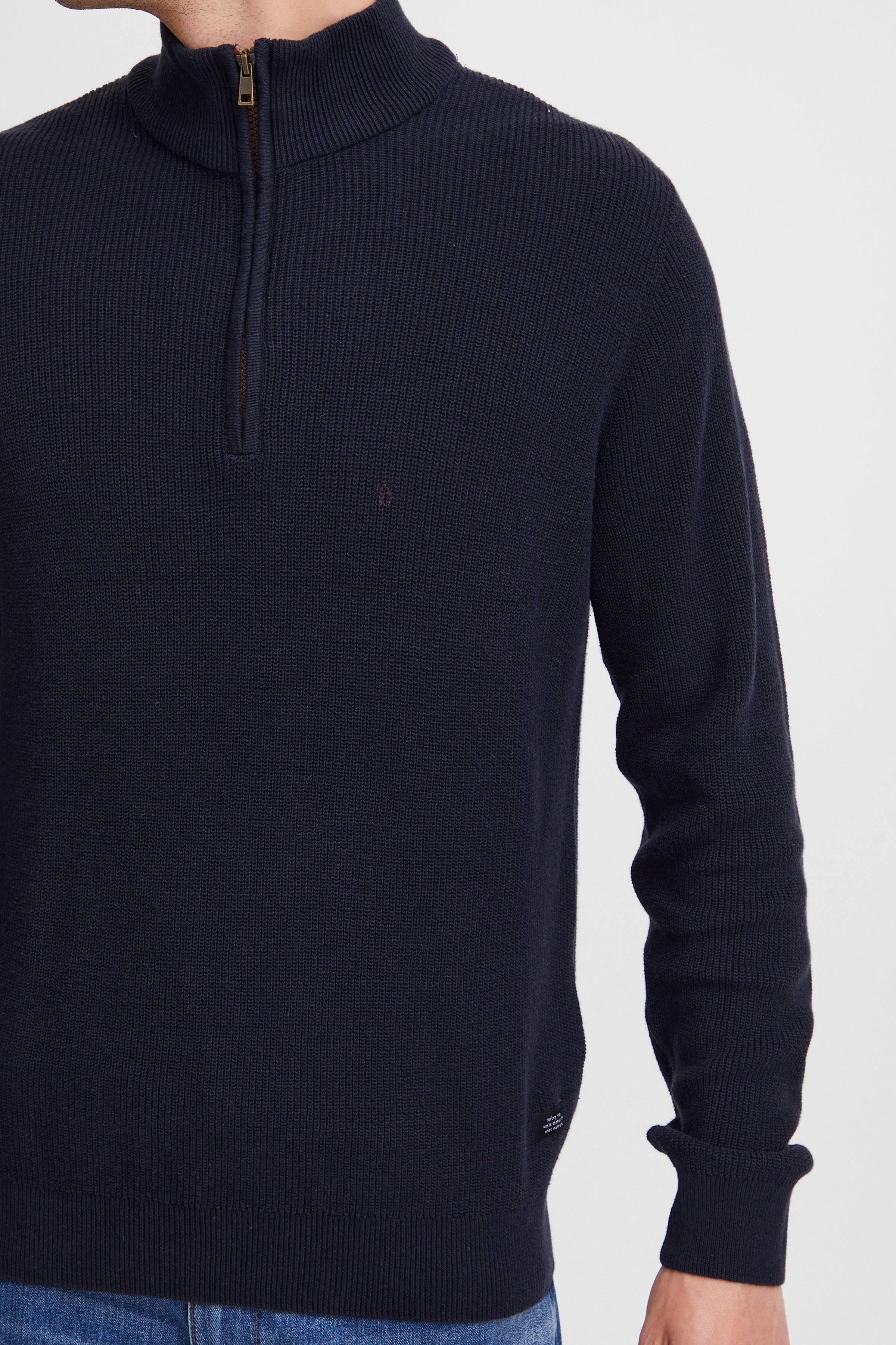 Other,Blend, Blend Black Codford Half Zip Pullover, Black, Extra Large-46-TagXXL