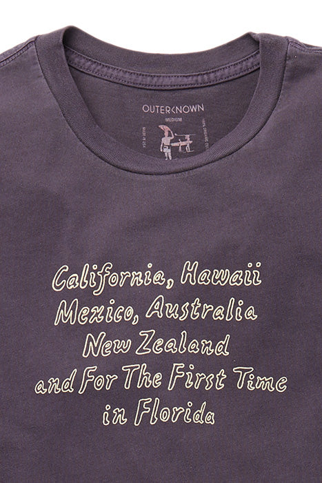 Otrium,Outerknown, Outerknown Purple Traveler Crewneck Short Sleeve Tee, Purple, Large-44-TagLMedium-41-TagMSmall-39-TagSMedium-42-TagM