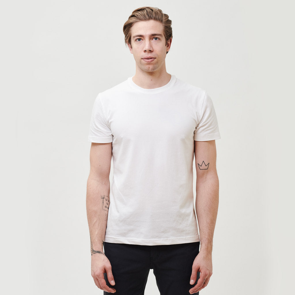 Brand Partner,Western Rise, Western Rise White Performance Tee, White, Large-43-TagLSmall-40-TagSMedium-41-TagM
