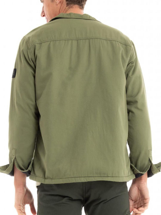 Jack & Jones Olive Sherpa Shacket