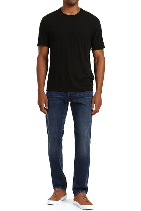 Mavi, Mavi Straight Leg  Stretch Dark Blue Jeans, Blue, 31W-32L-Tag3132W-32L-Tag3234W-32L-Tag3430W-32L-Tag3034W-32L-Tag32