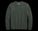 Mack Weldon Green Heather Long Sleeve Crewneck Sweater