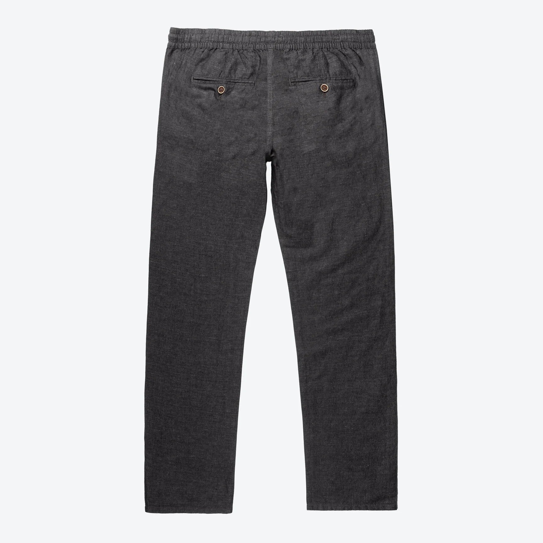 Wholesale,Public Beach, Public Beach Charcoal Linen Blend Drawstring Pant, Grey, 30W-30L-TagS