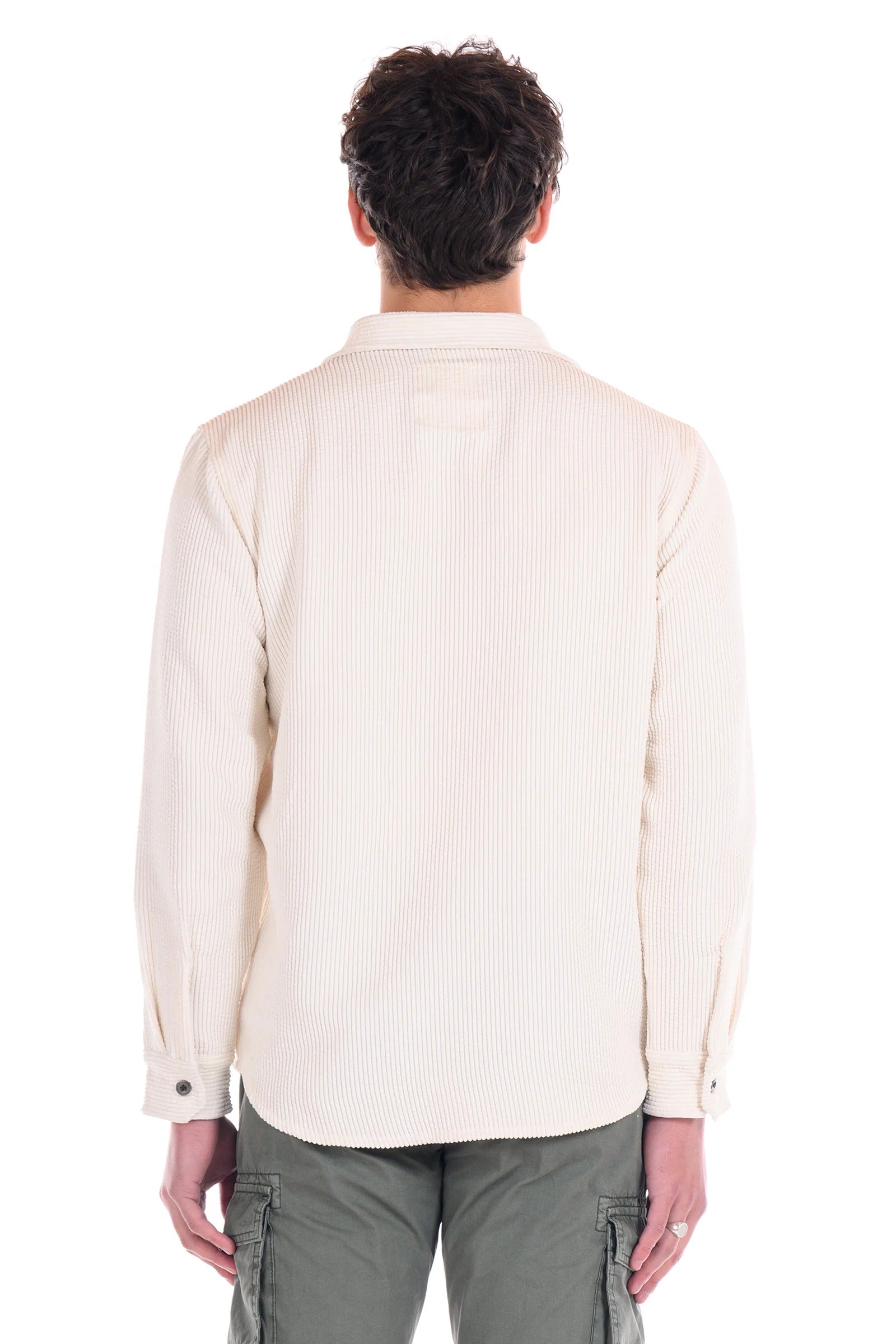Wholesale,Original Paperbacks, Original Paperbacks Ivory Corduroy Long Sleeve Shirt, Cream, Extra Large-48-TagXL