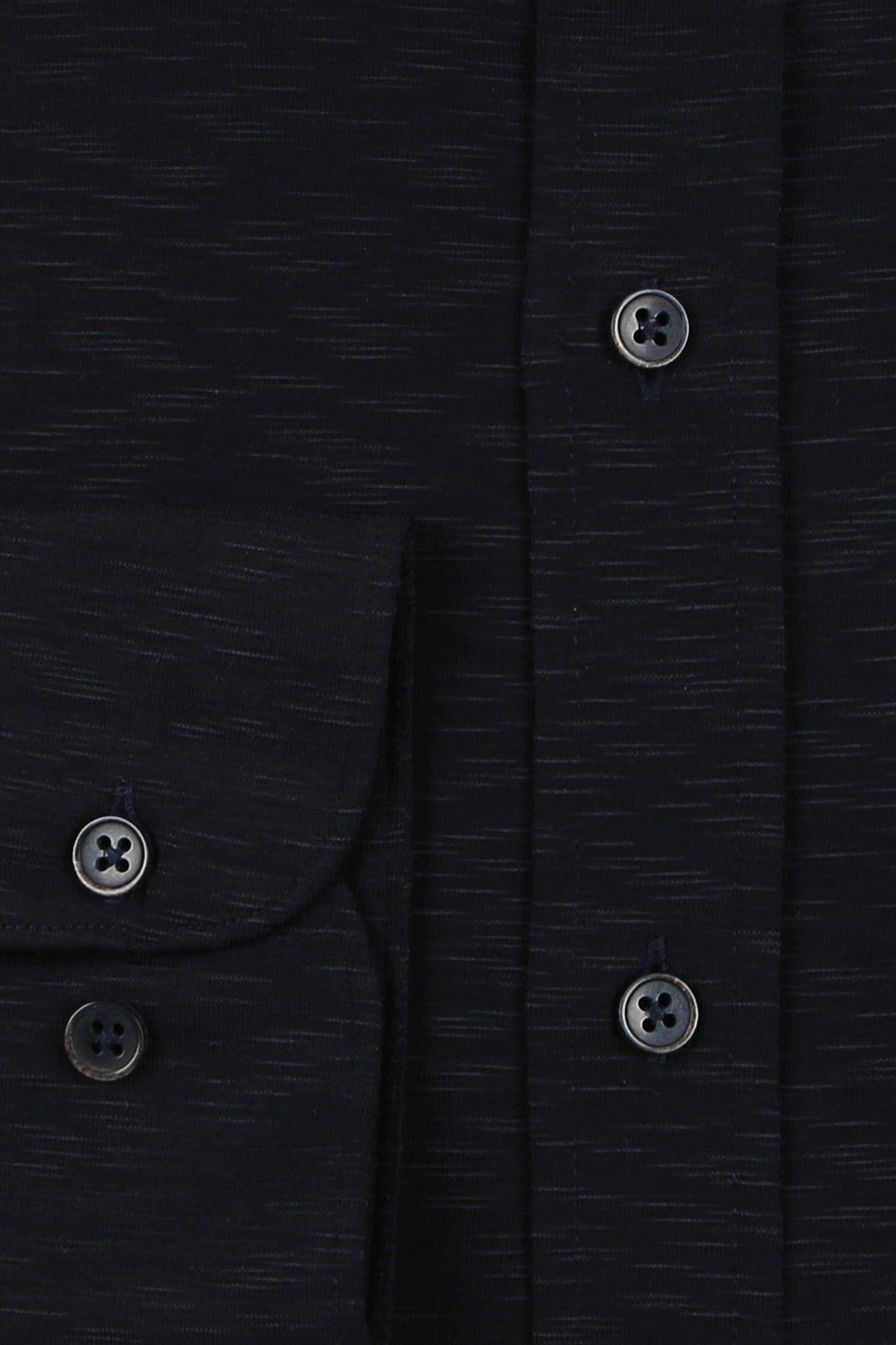 Wholesale,Jakamen, Jakamen Navy Knit Long Sleeve Button Up Shirt, Blue, Medium-42-TagM