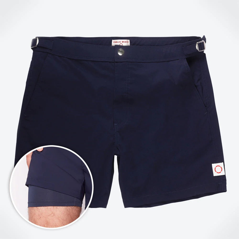 Wholesale,Public Beach, Public Beach Navy Performance 6.5