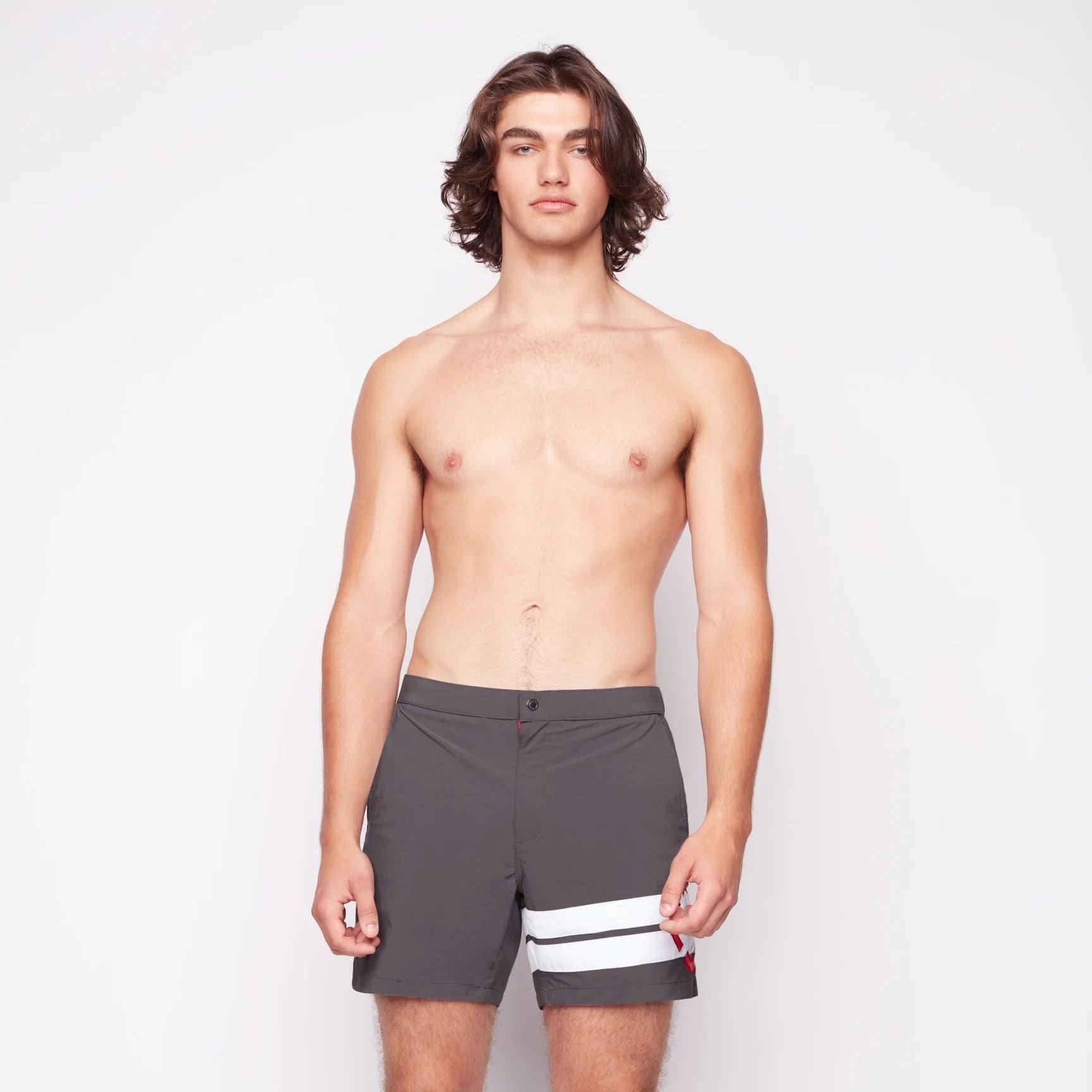 Wholesale,Public Beach, Public Beach Grey Performance Stripe 6