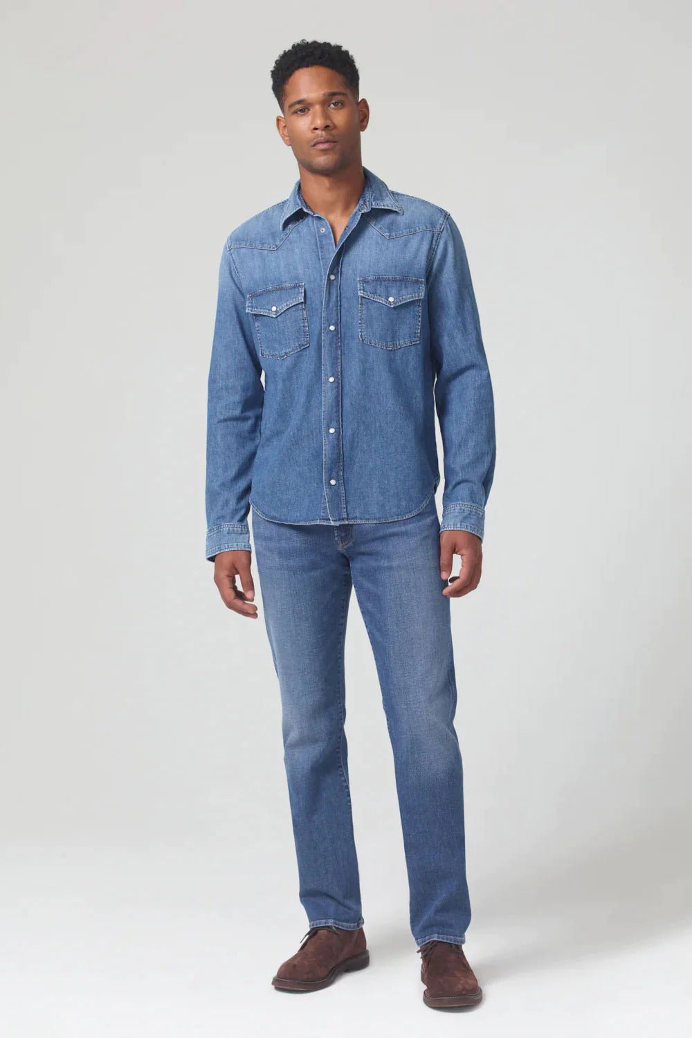 Wholesale,Citizens of Humanity, Citizens of Humanity Blue Gage Straight Leg Seville Jeans, Blue, 32W-32L-Tag32