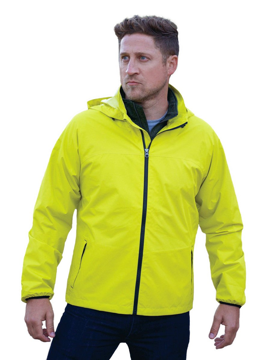 Brand Partner,Landway, Landway Neon Yellow Rain Jacket, Yellow, Medium-47-TagM