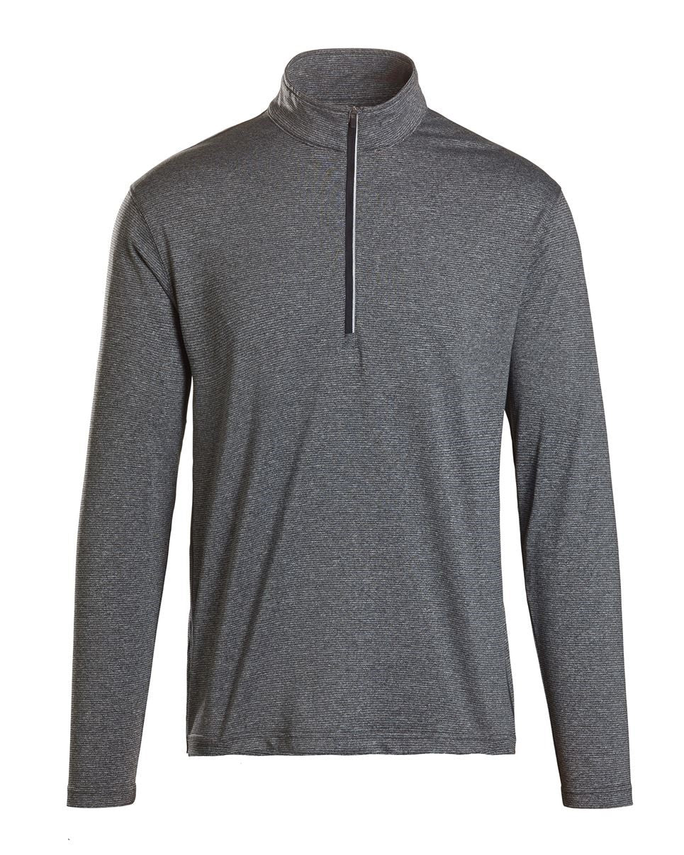 Brand Partner,Landway, Landway Grey Lightweight Quarter Zip Performance Sweatshirt, Grey, Medium-40-TagMMedium-42-TagM
