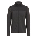 Landway Dark Grey & Black Colorblock Performance Zip Up Jacket