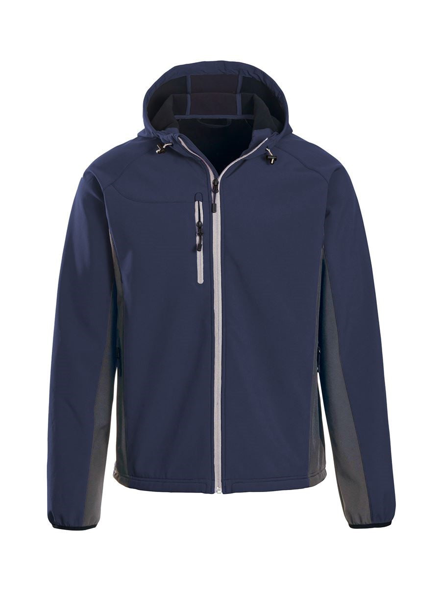 Brand Partner,Landway, Landway Navy Zip Up Jacket with Hood, Blue, Medium-48-TagM