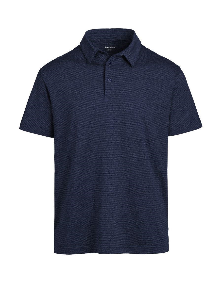 Brand Partner,Landway, Landway Navy Polo Shirt, Blue, Medium-44-TagM
