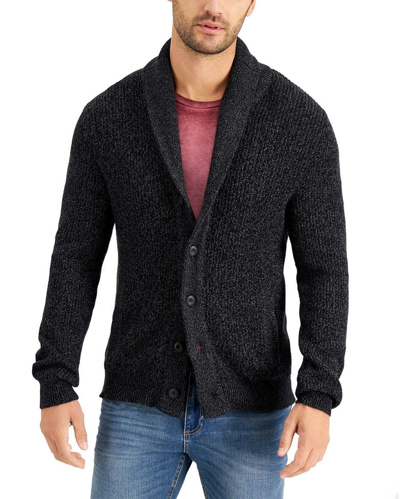 Sun + Stone Black Cardigan Sweater