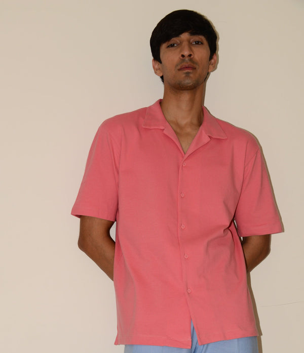 Sons + Fathers Pink Short Sleeve Button Up Shirt