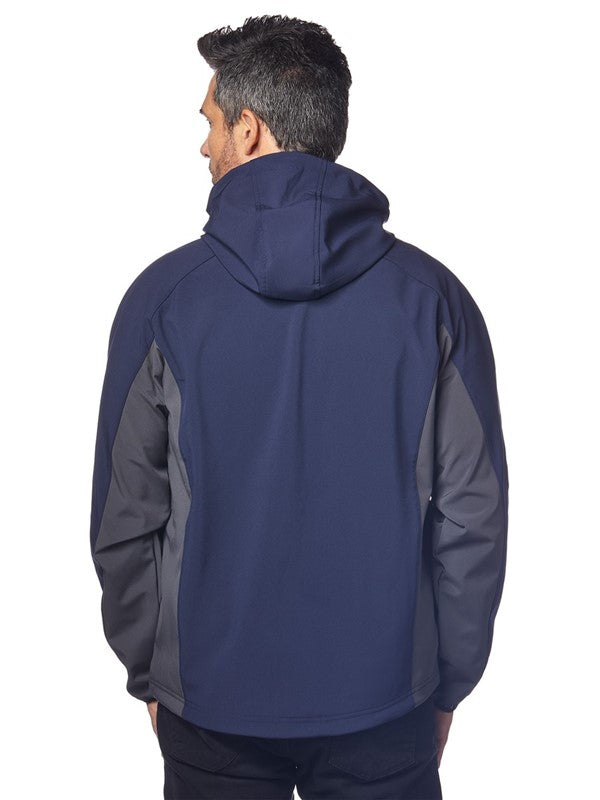 Brand Partner,Landway, Landway Navy Zip Up Jacket with Hood, Blue, Medium-48-TagM