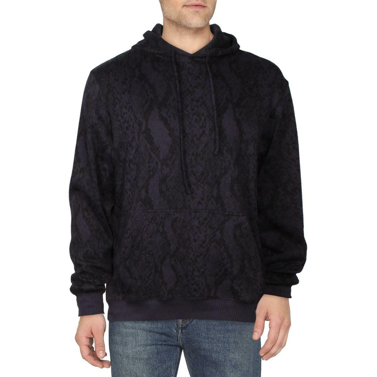 BOBBI + BRICKA, Twenty Montreal Heather Navy Hoodie, Blue, Large-48-TagL