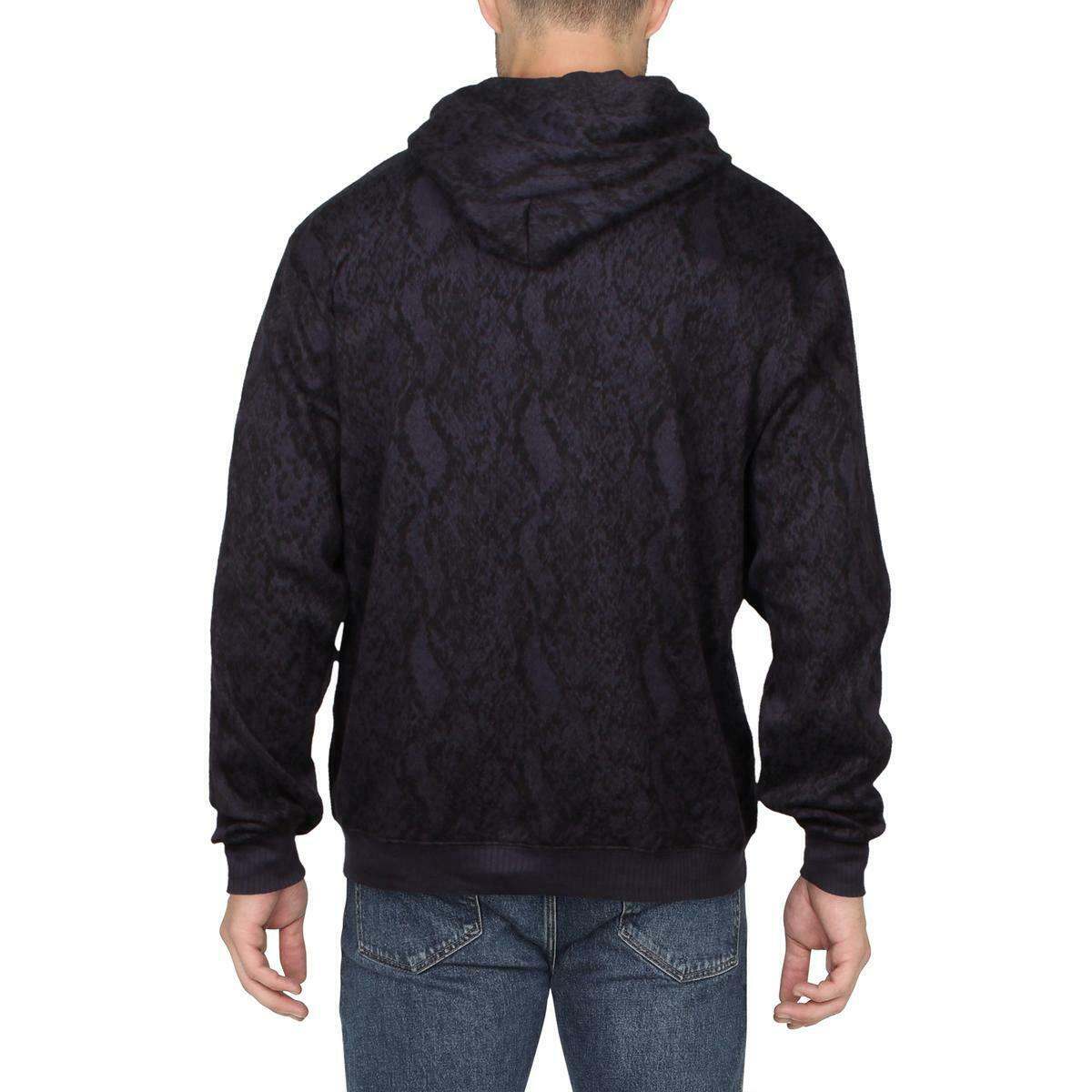 BOBBI + BRICKA, Twenty Montreal Heather Navy Hoodie, Blue, Large-48-TagL