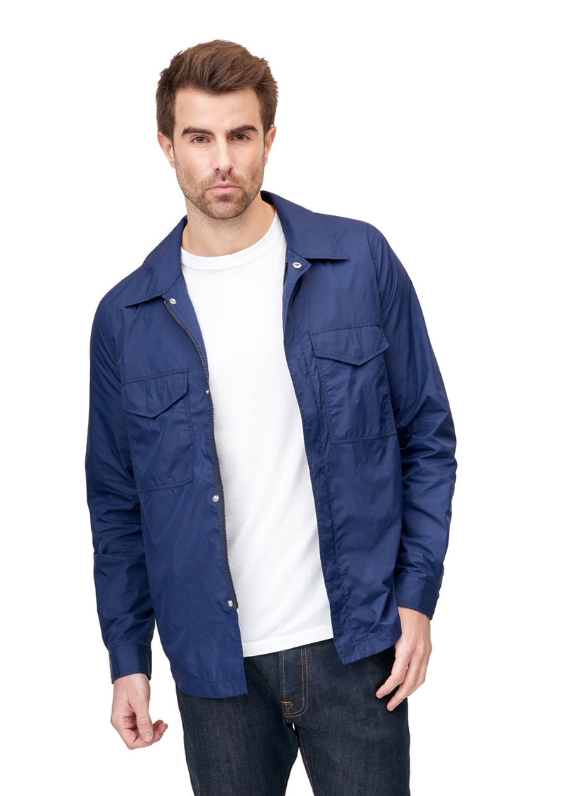 TAGS Blue Zip Up Woven jacket
