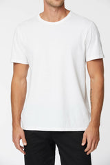 TAGS Ultra Soft White Crew Neck Tee shirt