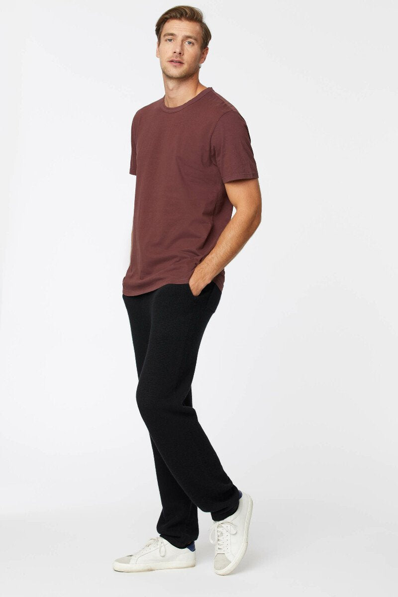 Brand Partner,Tags, Tags Maroon Ultra Soft Crew Neck Tee shirt, Red, Medium-40-TagM