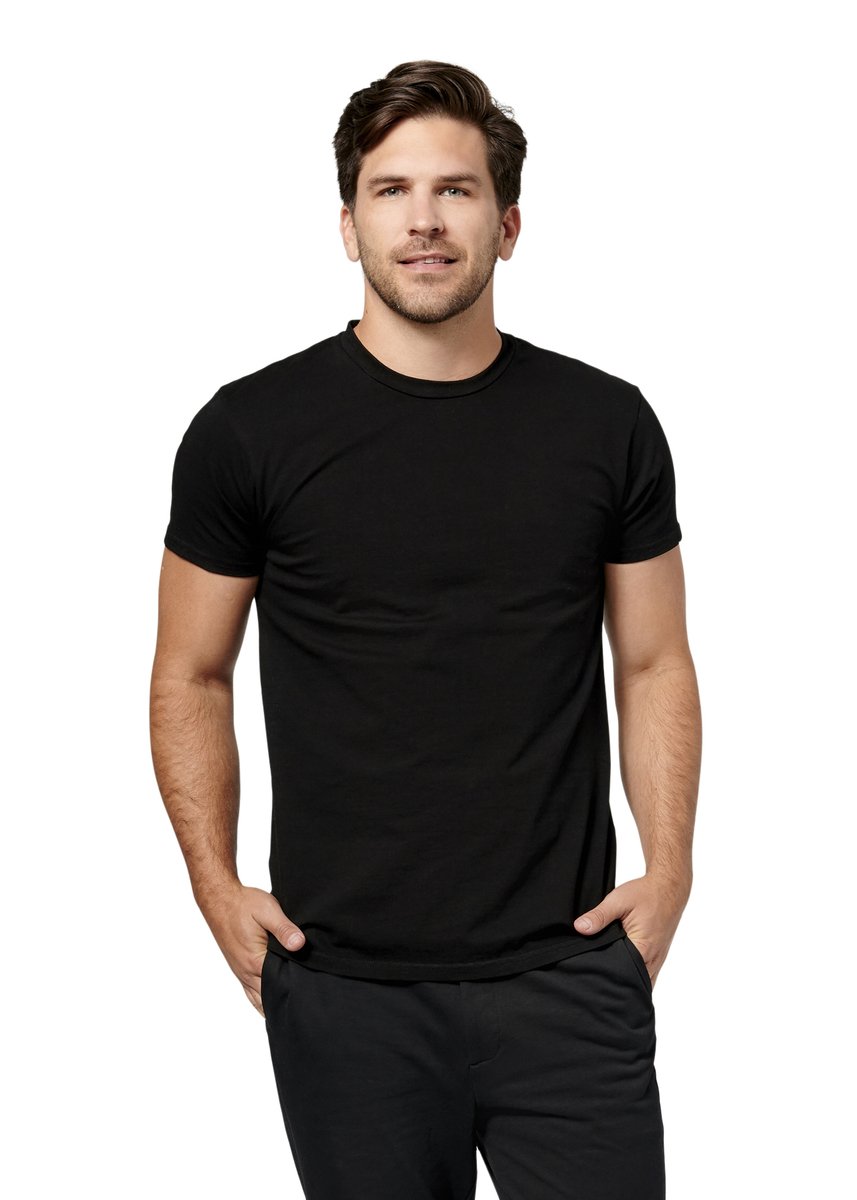 Brand Partner,Tags, Tags Black Premium Cotton T-Shirt, Black, Medium-41-TagM