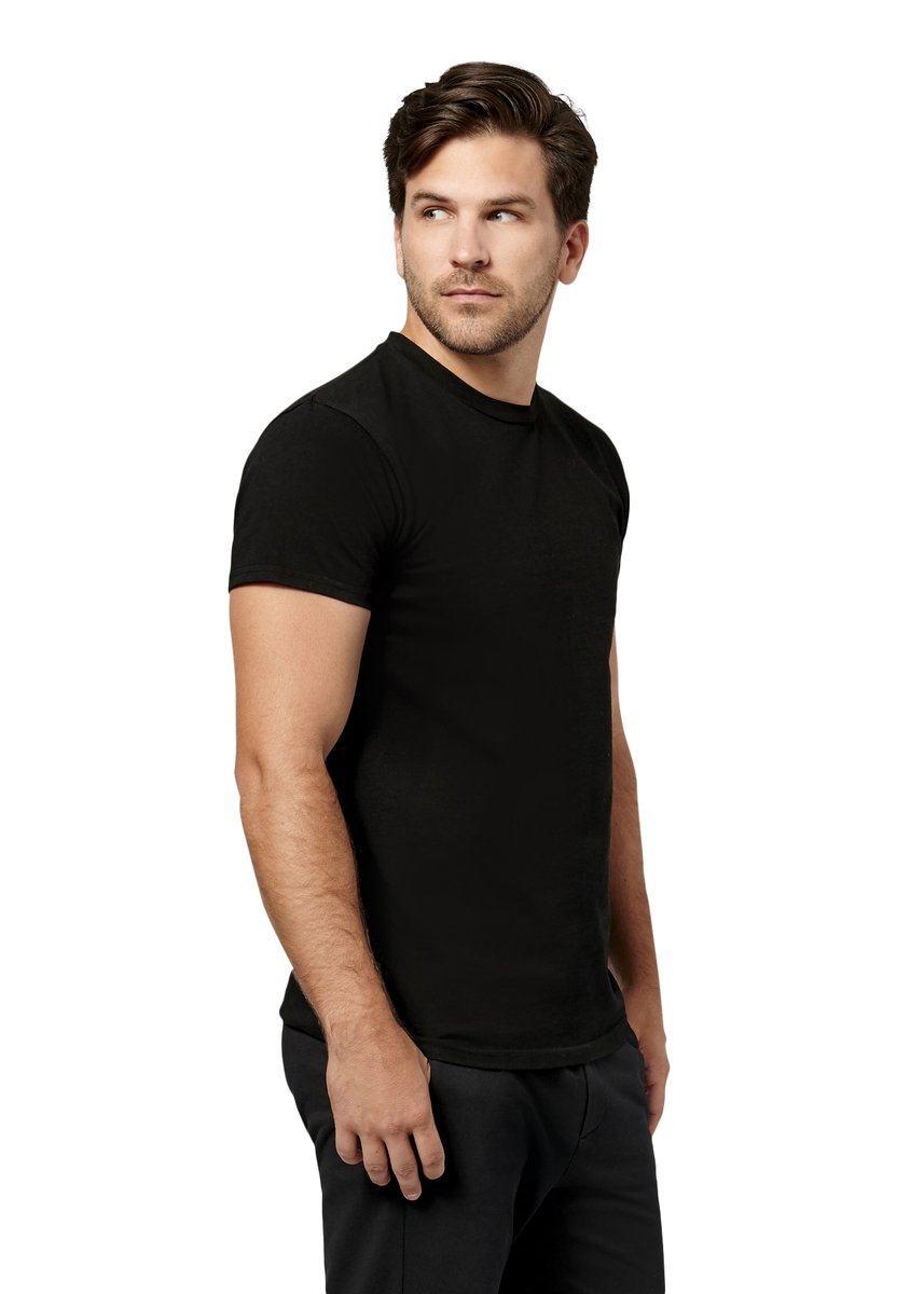 Brand Partner,Tags, Tags Black Premium Cotton T-Shirt, , 