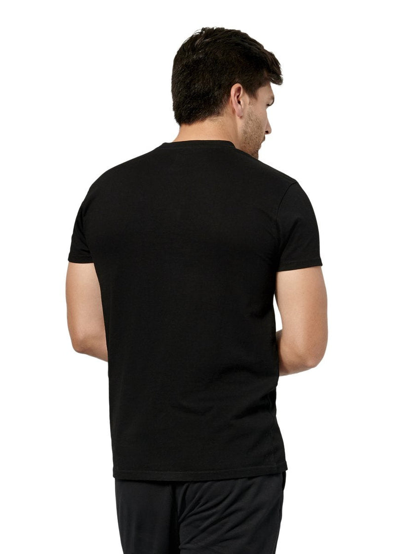 TAGS Black Premium Cotton T-Shirt