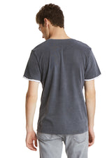 TAGS Grey Double Face Ultra Soft T-Shirt
