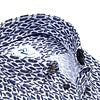 Brand Partner,R2 Amsterdam, R2 Amsterdam White Feather Print Button Down Shirt, White, Medium-43-Tag40